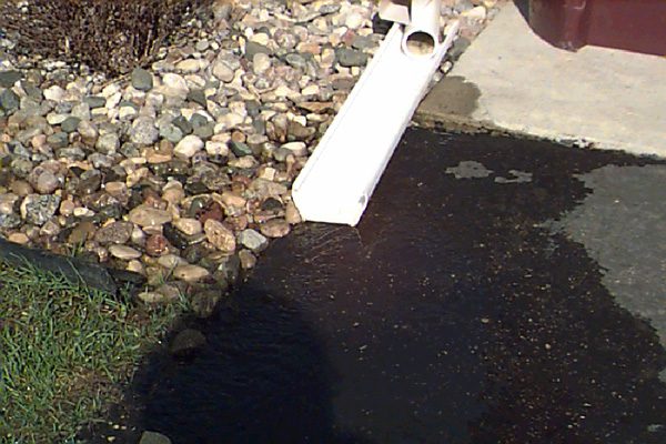 Sump Pump Correctly draining out of building