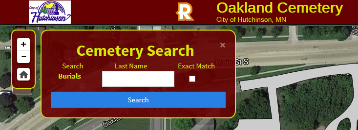 Oakland Cemetery Search