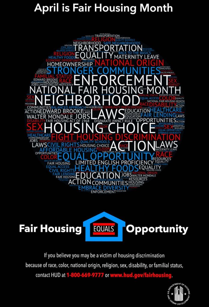 April is Fair Housing Month!